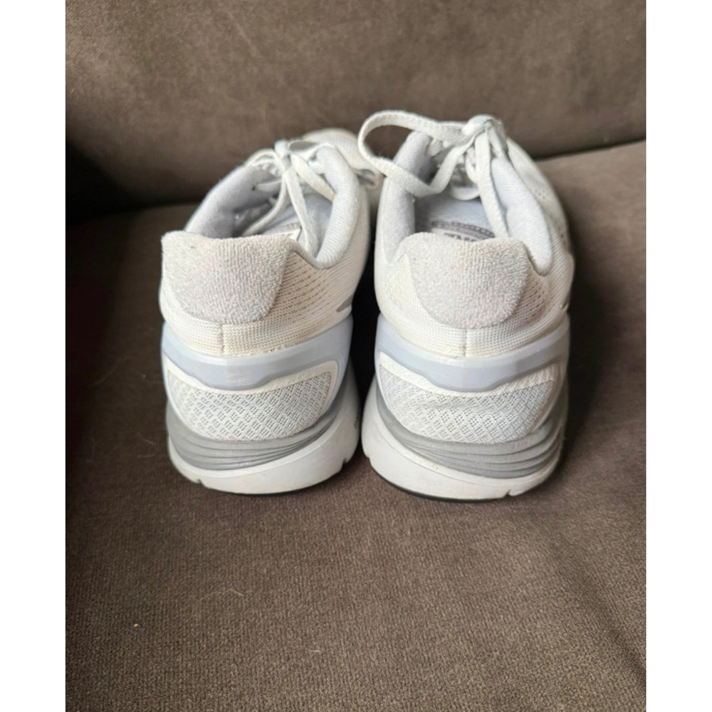 Nike Lunarglide 4 White‎ Grey Running Shoes Mens size 10 524977-002 - Picture 5 of 7